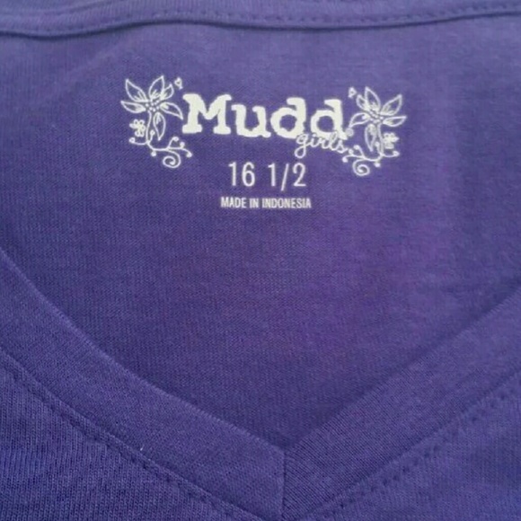 📌SOLD Mudd girls Cattitude Shirt size 16.5 - Picture 2 of 3